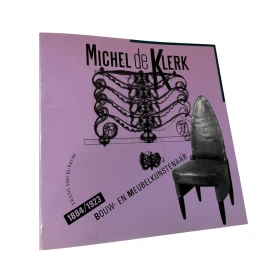 Art Deco Amsterdamse School High-Back Side Chair by Michel de Klerk, 1916/1925